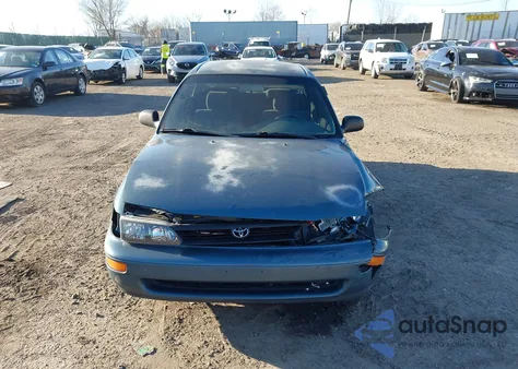1995 Toyota Corolla Le/Dx from USA, damaged, VIN 2T1AE09B3SC138196